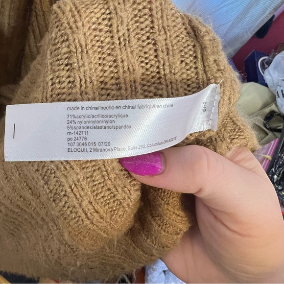 Eloquii Duster Length Open Front Cardigan Sweater, size 22/24 - Picture 3 of 7